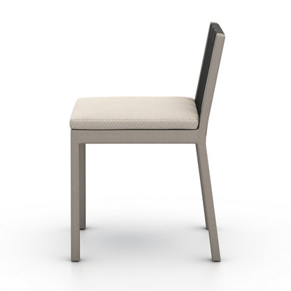 Four Hands - Solano - Sonoma Outdoor Dining Chair, Weathered Grey - Faye Sand - 227508-008_CLOSEOUT view 3