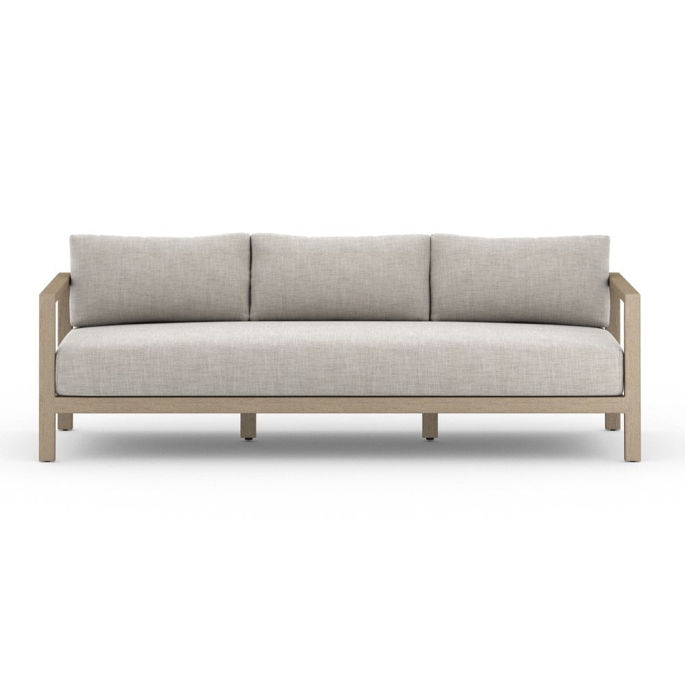 Four Hands - Sonoma Outdoor Sofa 88in - Brown/Stone Grey - JSOL-10502K-561 veiw 2