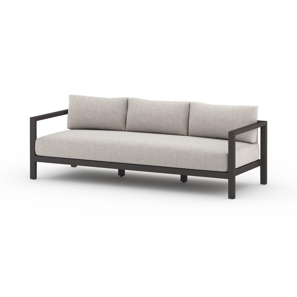 Four Hands - Solano - Sonoma Outdoor Sofa, Bronze - Venao Grey - 106951-017 veiw 1