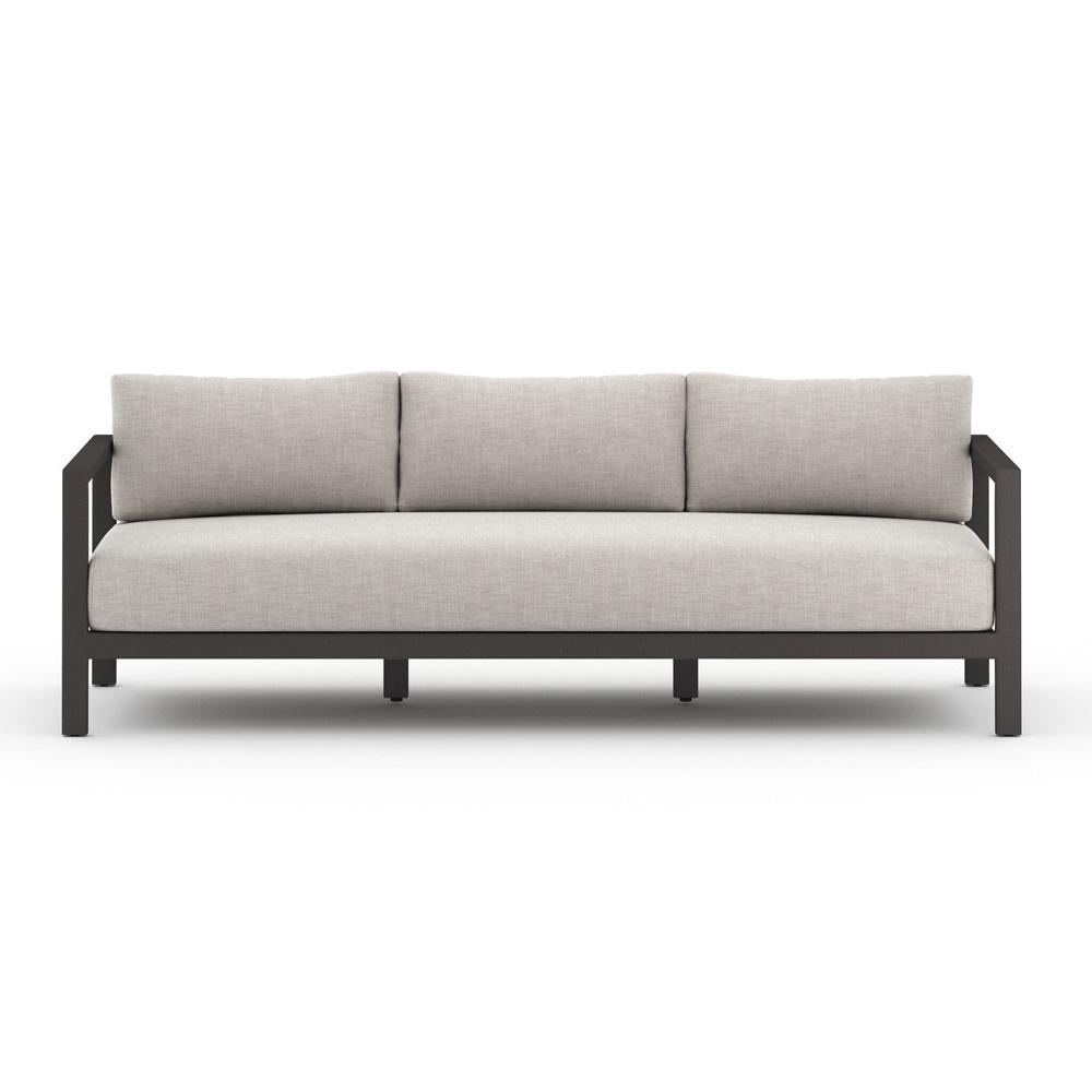 Four Hands - Solano - Sonoma Outdoor Sofa, Bronze - Venao Grey - 106951-017 veiw 2