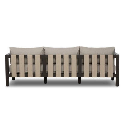 Four Hands - Solano - Sonoma Outdoor Sofa, Bronze - Venao Grey - 106951-017 veiw 4