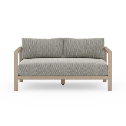 Four Hands - Solano - Sonoma Outdoor Sofa, Washed Brown - Faye Ash - JSOL-10402K-970_CLOSEOUT view 2
