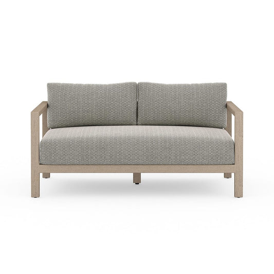 Four Hands - Solano - Sonoma Outdoor Sofa, Washed Brown - Faye Ash - JSOL-10402K-970_CLOSEOUT view 2