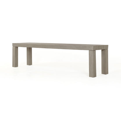 Four Hands - Sonora Outdoor Dining Bench 72in - Grey - JSOL-054 veiw 1