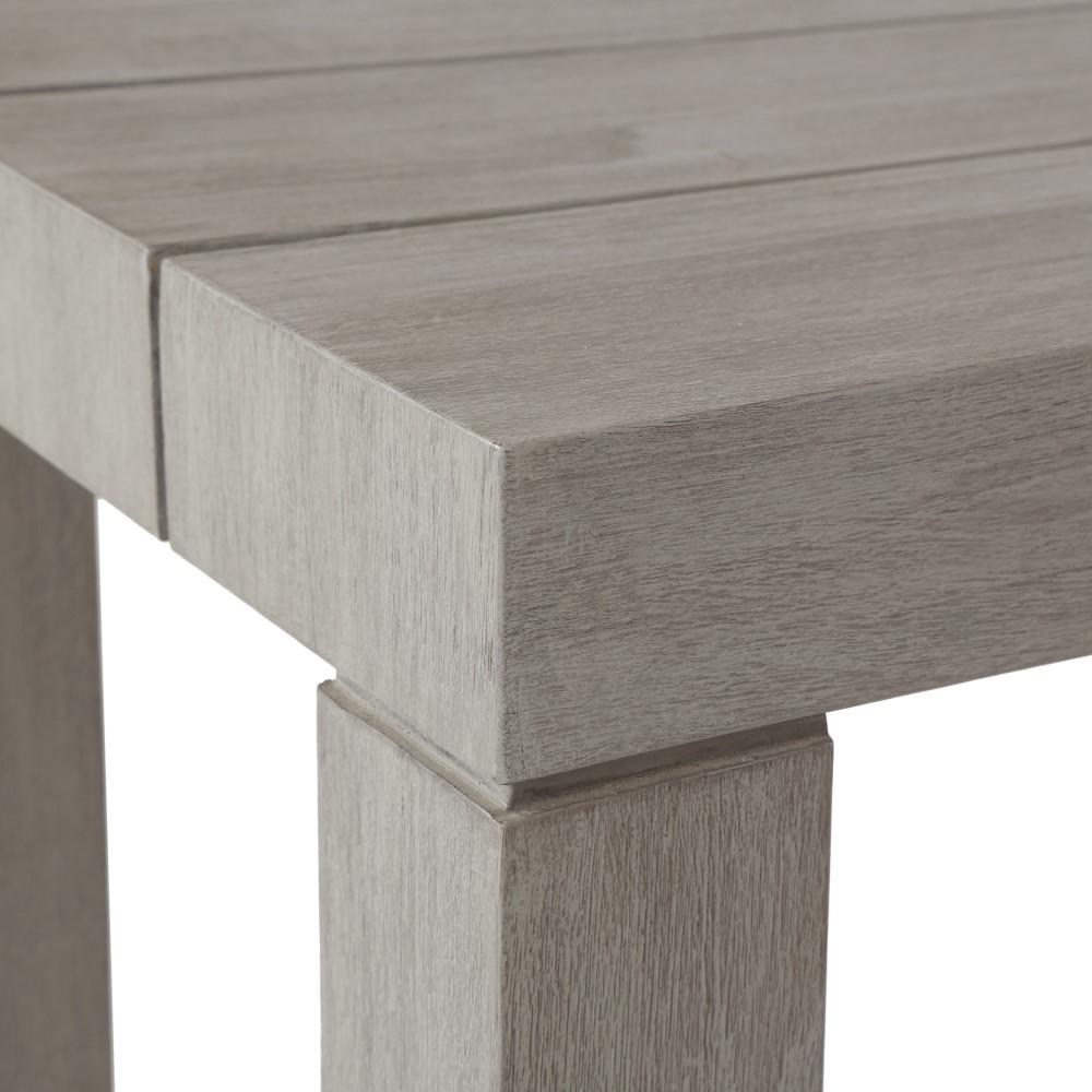 Four Hands - Sonora Outdoor Dining Bench 72in - Grey - JSOL-054 veiw 3