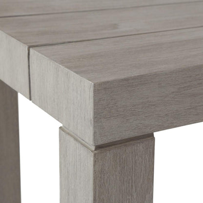 Four Hands - Sonora Outdoor Dining Bench 72in - Grey - JSOL-054 veiw 3