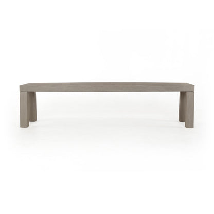 Four Hands - Sonora Outdoor Dining Bench 72in - Grey - JSOL-054 veiw 5
