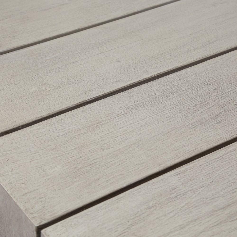 Four Hands - Sonora Outdoor Dining Table 87in - Grey - JSOL-055 veiw 2