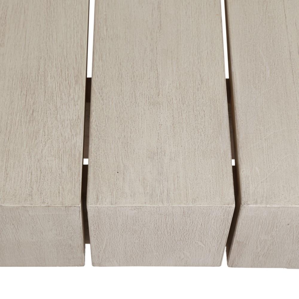Four Hands - Sonora Outdoor Dining Table 87in - Grey - JSOL-055 veiw 3