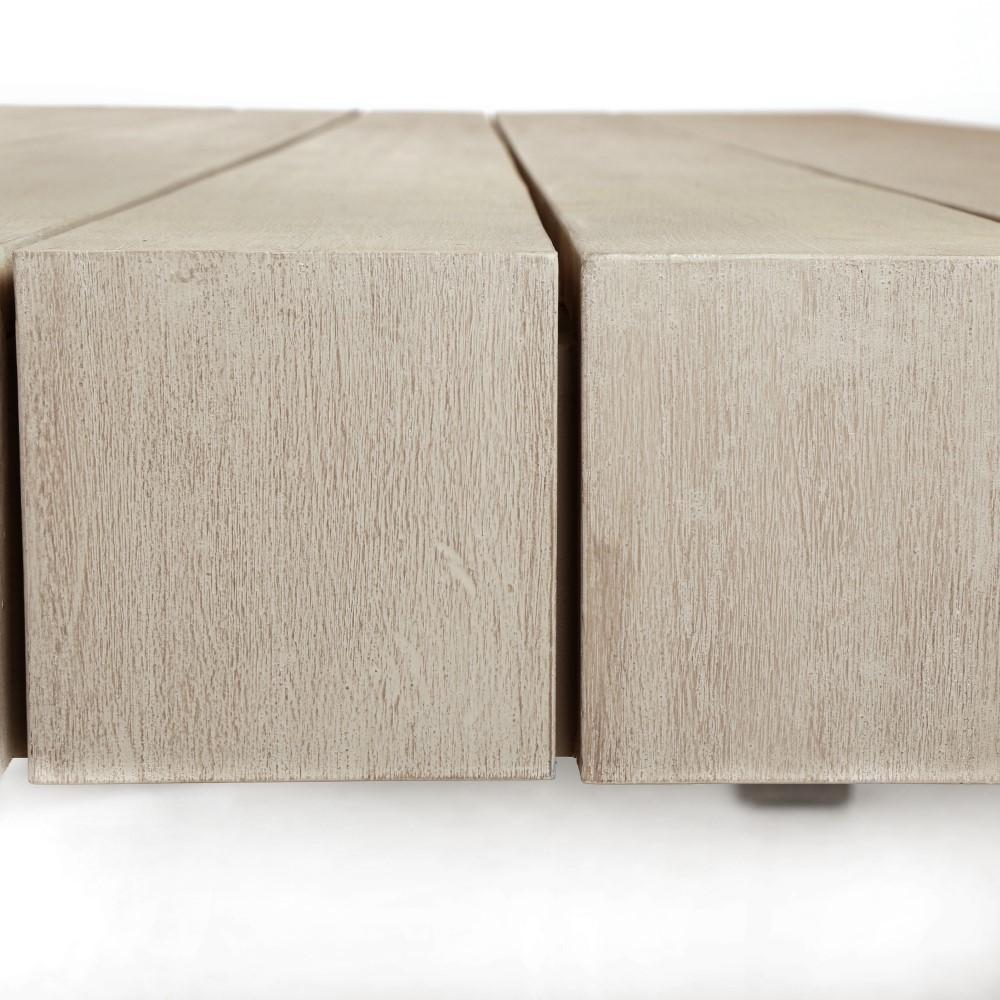Four Hands - Sonora Outdoor Dining Table 87in - Grey - JSOL-055 veiw 4