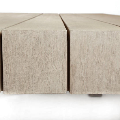 Four Hands - Sonora Outdoor Dining Table 87in - Grey - JSOL-055 veiw 4