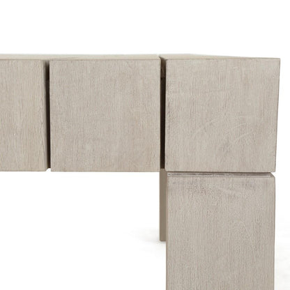 Four Hands - Sonora Outdoor Dining Table 87in - Grey - JSOL-055 veiw 6