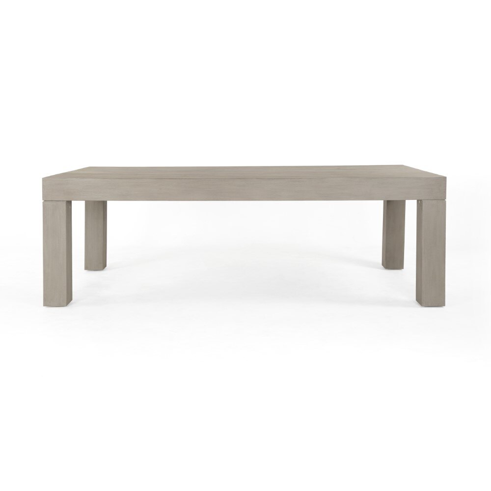 Four Hands - Sonora Outdoor Dining Table 87in - Grey - JSOL-055 veiw 7