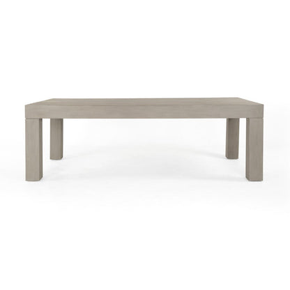 Four Hands - Sonora Outdoor Dining Table 87in - Grey - JSOL-055 veiw 7