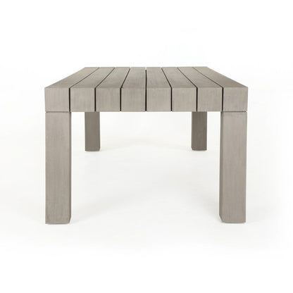 Four Hands - Sonora Outdoor Dining Table 87in - Grey - JSOL-055 veiw 8