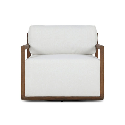 Four Hands - Solano - Stroud Outdoor Swivel Chair - Alessi Linen - 235141-024_CLOSEOUT view 2