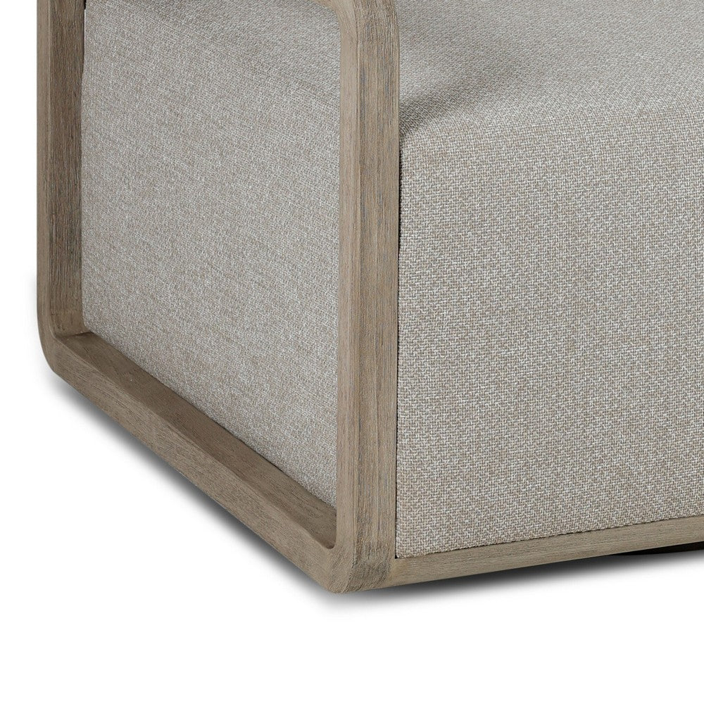 Four Hands - Solano - Stroud Outdoor Swivel Chair - Hayes Fog - 235141-023_CLOSEOUT view 10