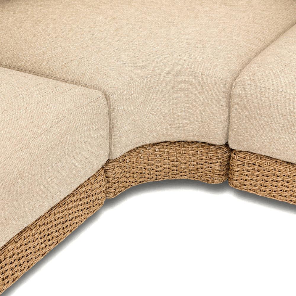 Four Hands - Solano - Sylvan Outdoor 3Pc Sectional - Casa Cream - 242082-001 veiw 9
