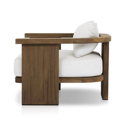Four Hands - Solano - Tahana Outdoor Chair - Alessi Linen - 240355-001 veiw 3