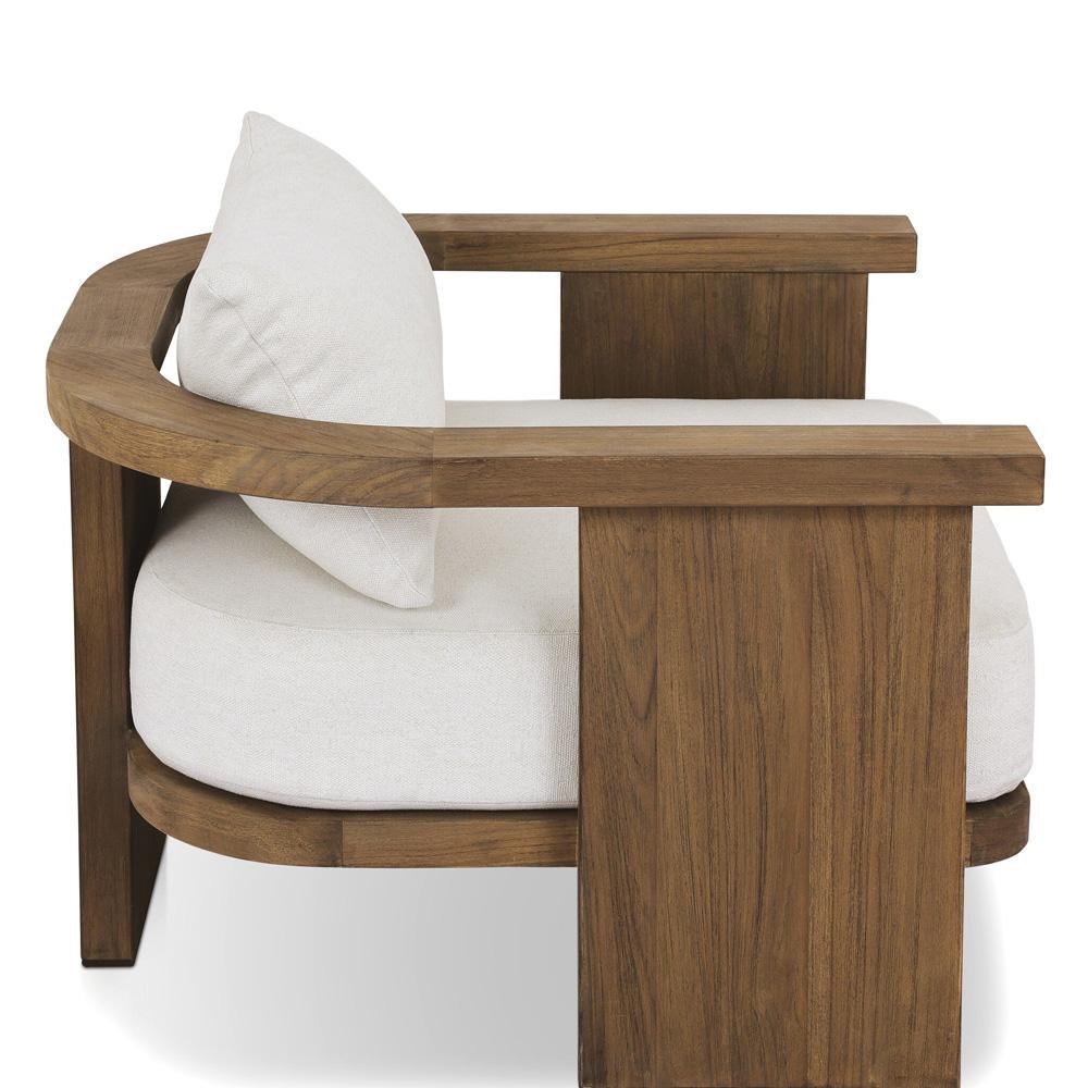 Four Hands - Solano - Tahana Outdoor Chair - Alessi Linen - 240355-001 veiw 5
