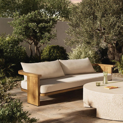 Four Hands - Solano - Tahana Outdoor Sofa-96in - Alessi Linen - 241001-001 veiw 11
