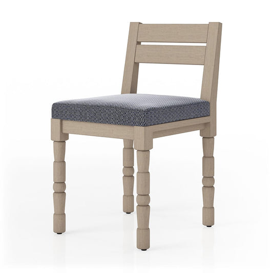 Four Hands - Solano - Waller Outdoor Dining Chair - Faye Navy - 228980-003_CLOSEOUT view 1