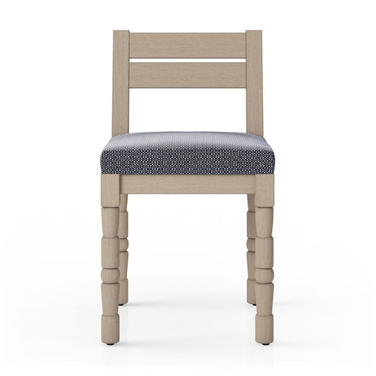 Four Hands - Solano - Waller Outdoor Dining Chair - Faye Navy - 228980-003_CLOSEOUT view 2