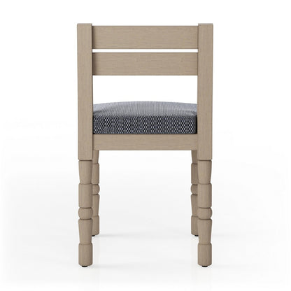 Four Hands - Solano - Waller Outdoor Dining Chair - Faye Navy - 228980-003_CLOSEOUT view 4