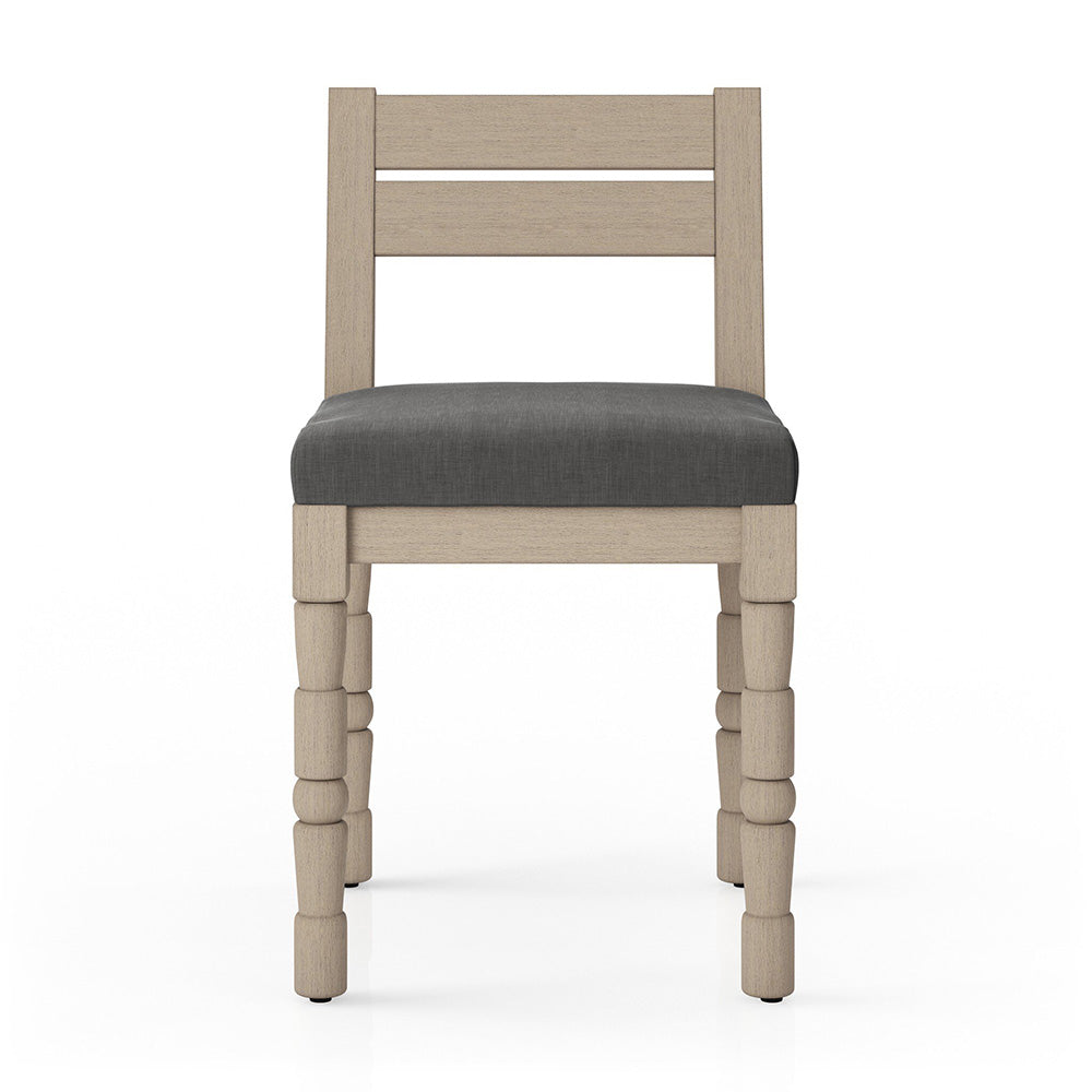 Four Hands - Solano - Waller Outdoor Dining Chair - Venao Charcoal - 228980-001_CLOSEOUT view 2