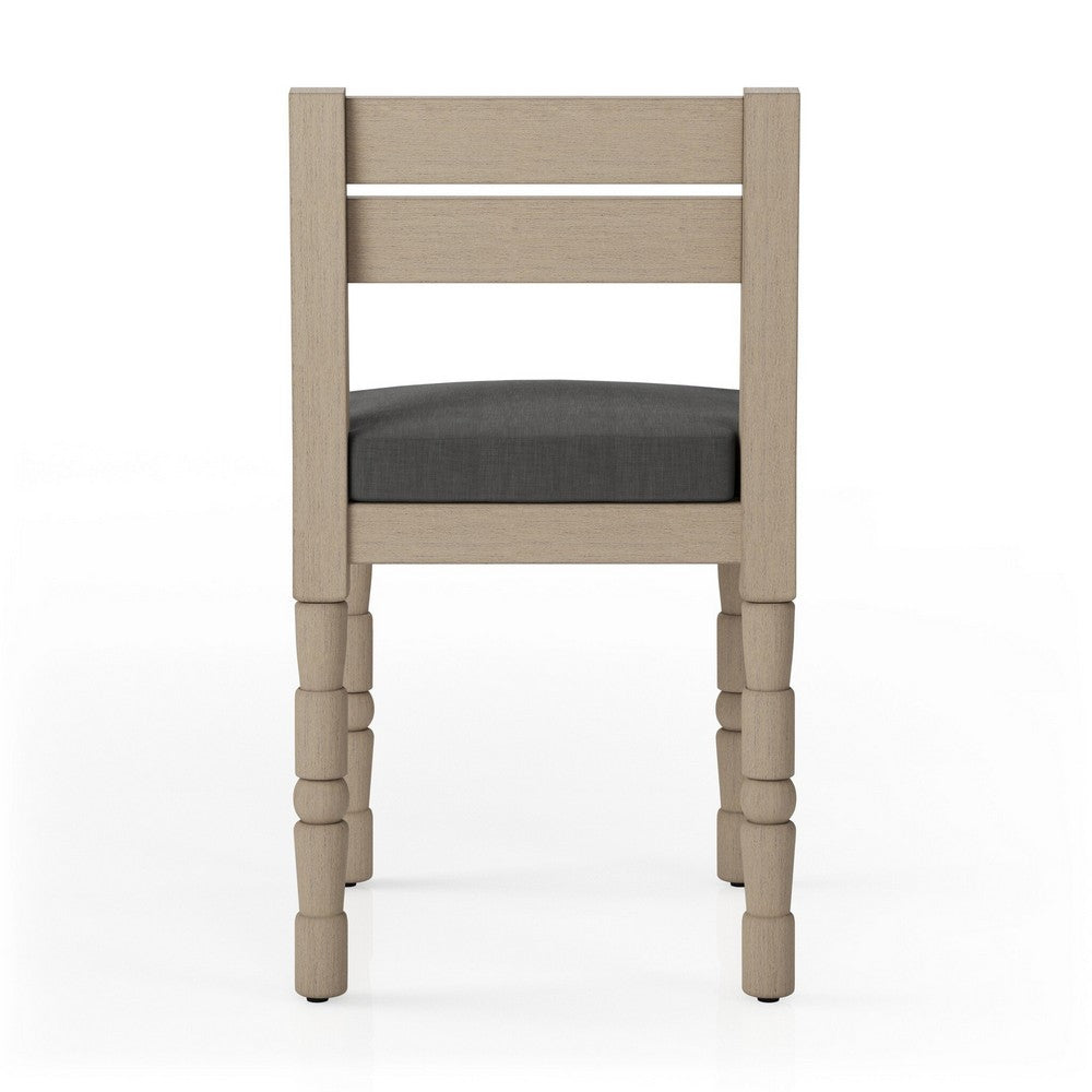 Four Hands - Solano - Waller Outdoor Dining Chair - Venao Charcoal - 228980-001_CLOSEOUT view 4