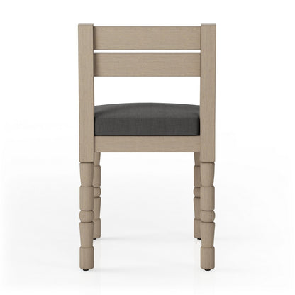 Four Hands - Solano - Waller Outdoor Dining Chair - Venao Charcoal - 228980-001_CLOSEOUT view 4