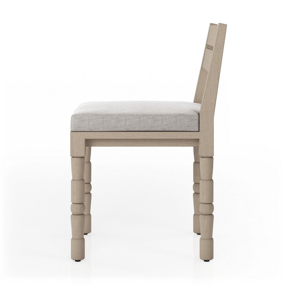 Four Hands - Solano - Waller Outdoor Dining Chair - Venao Grey - 228980-005_CLOSEOUT view 3