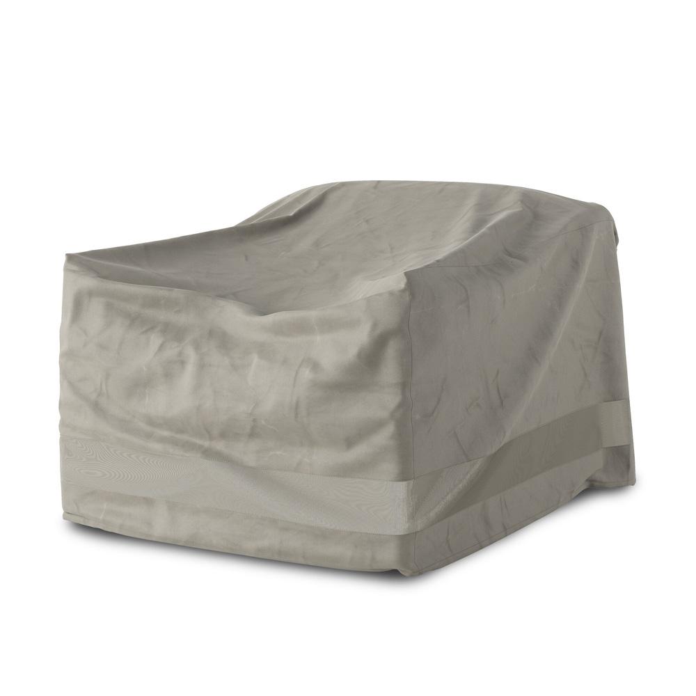 Four Hands - Solano - Weatherproof Outdoor Chair-Cover-Medium - Baron Grey - 240759-001 veiw 1