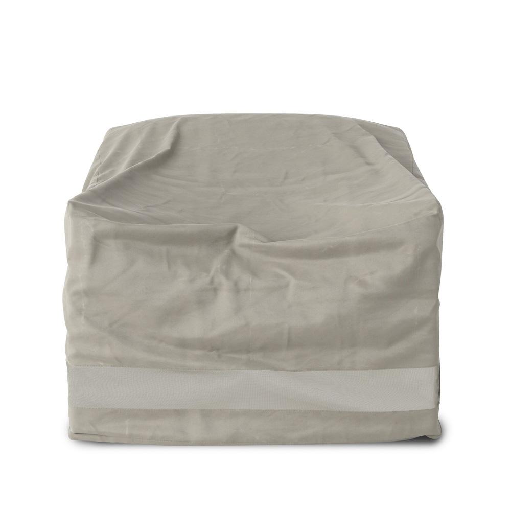 Four Hands - Solano - Weatherproof Outdoor Chair-Cover-Medium - Baron Grey - 240759-001 veiw 2