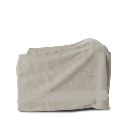 Four Hands - Solano - Weatherproof Outdoor Chair-Cover-Medium - Baron Grey - 240759-001 veiw 3