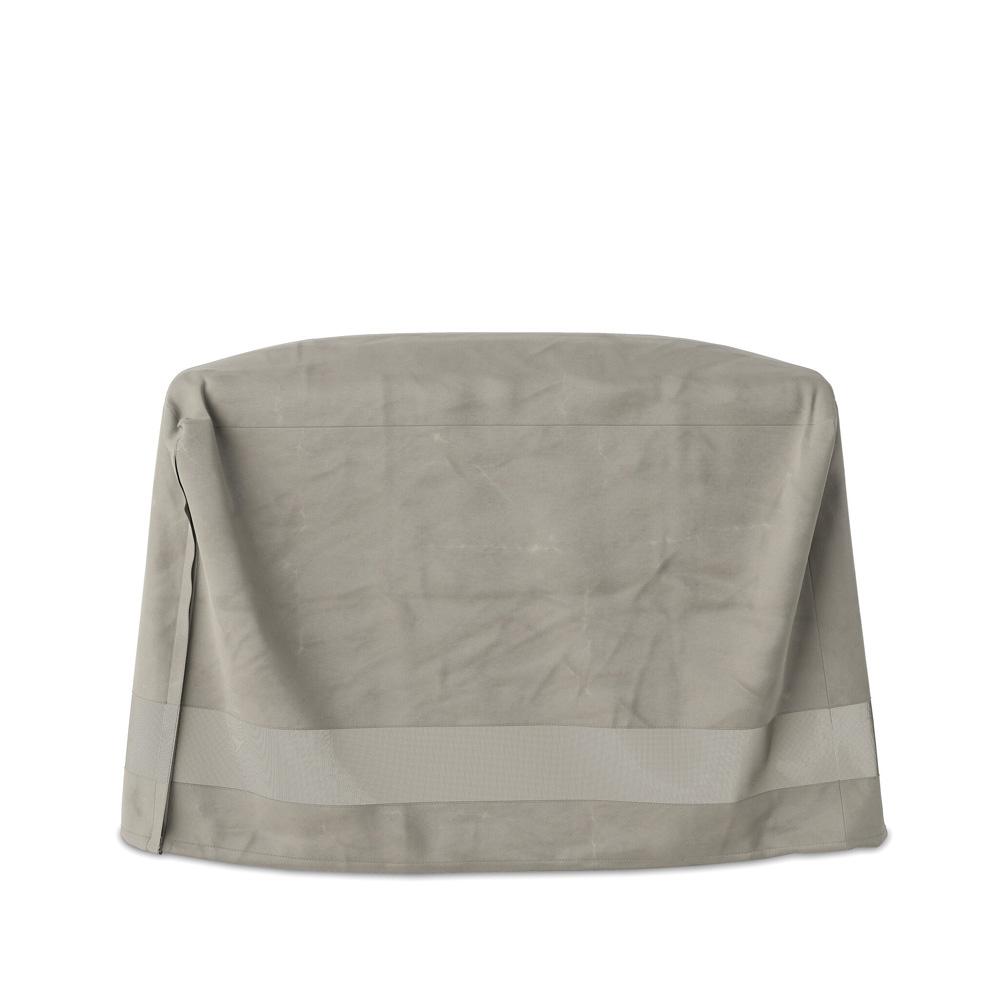 Four Hands - Solano - Weatherproof Outdoor Chair-Cover-Medium - Baron Grey - 240759-001 veiw 5