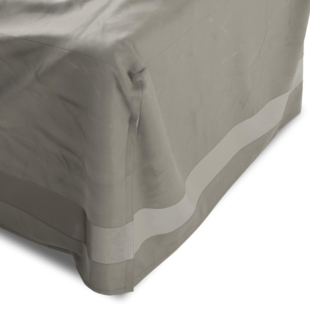 Four Hands - Solano - Weatherproof Outdoor Chair-Cover-Medium - Baron Grey - 240759-001 veiw 6