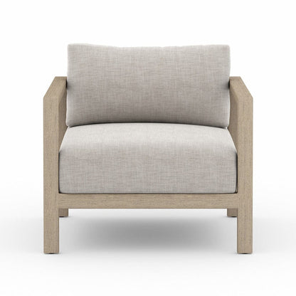 Four Hands - Sonoma Outdoor Chair, Washed Brown - Venao Grey - JSOL-10302K-561 view 1