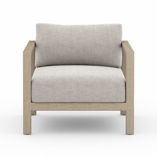 Four Hands - Sonoma Outdoor Chair, Washed Brown - Venao Grey - JSOL-10302K-561 view 1