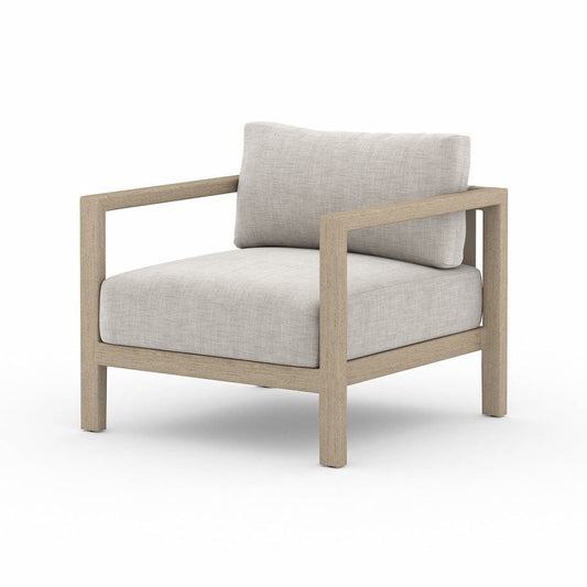 Four Hands - Sonoma Outdoor Chair, Washed Brown - Venao Grey - JSOL-10302K-561 view 2