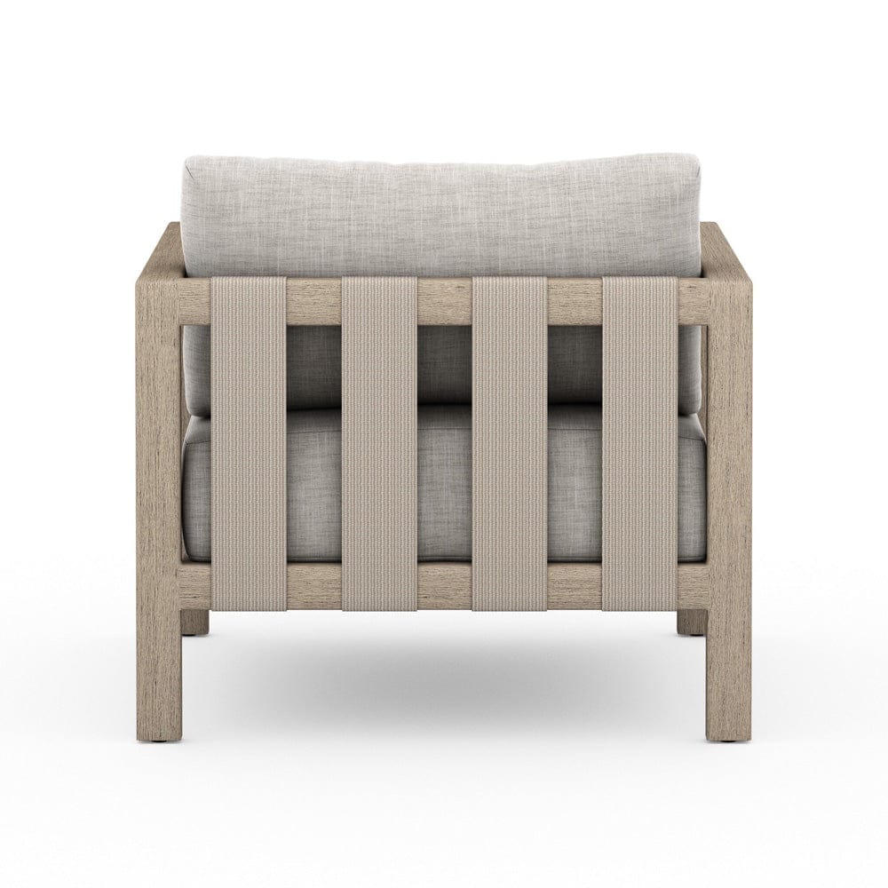 Four Hands - Sonoma Outdoor Chair, Washed Brown - Venao Grey - JSOL-10302K-561 view 4