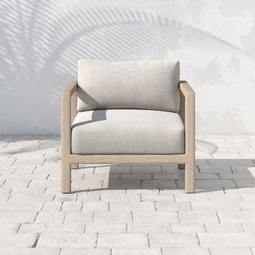 Four Hands - Sonoma Outdoor Chair, Washed Brown - Venao Grey - JSOL-10302K-561 view 5