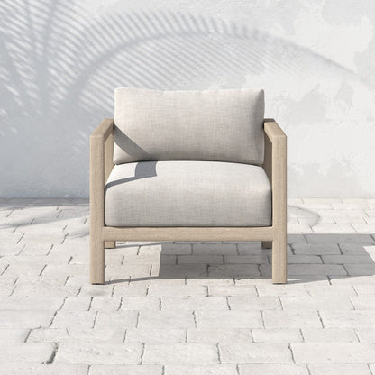 Four Hands - Sonoma Outdoor Chair, Washed Brown - Venao Grey - JSOL-10302K-561 view 5