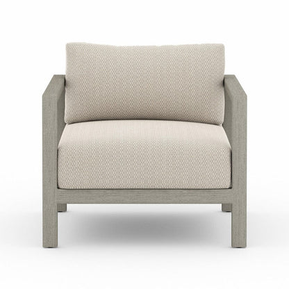 Four Hands - Sonoma Outdoor Chair, Weathered Grey - Faye Sand - JSOL-10301K-971 view 1