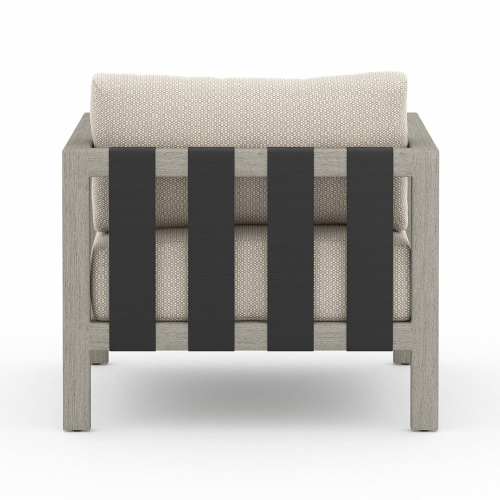 Four Hands - Sonoma Outdoor Chair, Weathered Grey - Faye Sand - JSOL-10301K-971 view 4