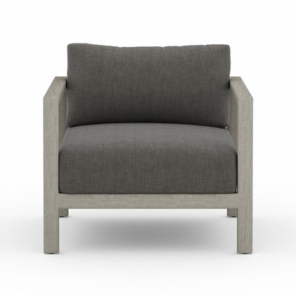 Four Hands - Sonoma Outdoor Chair, Weathered Grey - Venao Charcoal - JSOL-10301K-562 view 1