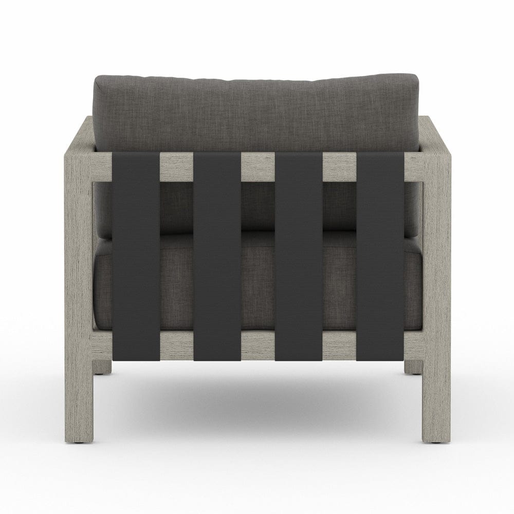 Four Hands - Sonoma Outdoor Chair, Weathered Grey - Venao Charcoal - JSOL-10301K-562 view 5