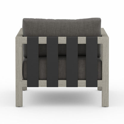 Four Hands - Sonoma Outdoor Chair, Weathered Grey - Venao Charcoal - JSOL-10301K-562 view 5