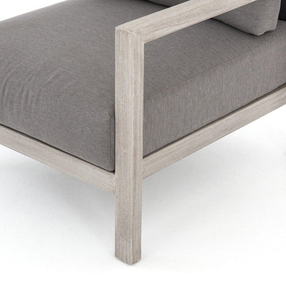 Four Hands - Sonoma Outdoor Chair, Weathered Grey - Venao Charcoal - JSOL-10301K-562 view 7