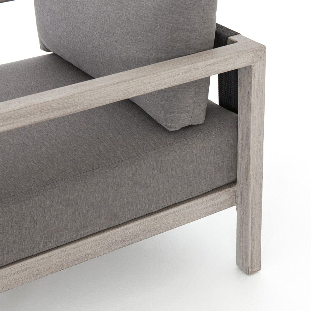 Four Hands - Sonoma Outdoor Chair, Weathered Grey - Venao Charcoal - JSOL-10301K-562 view 8